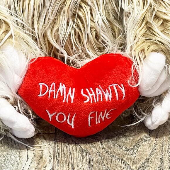 NEW Sloth Stuffed Animal Novelty Plush Love Heart Valentines Gift Present Spouse - Picture 3 of 7